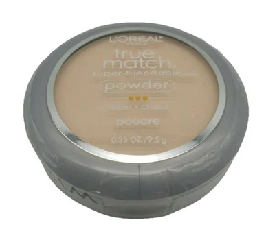 L'OREAL True Match Super Blendable Powder Warm W1 Porcelain New Sealed - Image 1 of 2