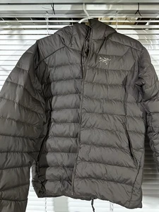 Arcteryx Cerium LT Hoody Brown Puffer Jacket Down Mens Size medium - Picture 1 of 12