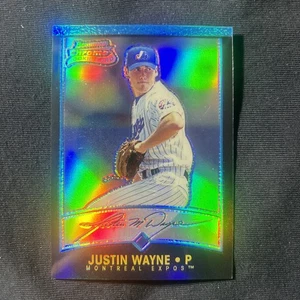 2001 Bowman Chrome - Rookie Refractors Justin Wayne #174 (RC) - Picture 1 of 3