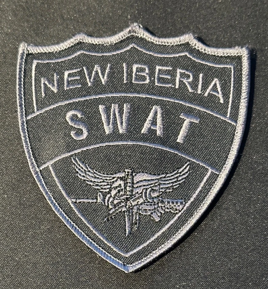 Nuevo parche de hombro Iberia Louisiana SWAT Police - LA Foto 1 de 2
