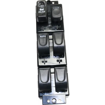Interruptor de ventana delantero negro lado del conductor para Isuzu Rodeo 1998 99 00 01 02 03 2004 Foto 1 de 4