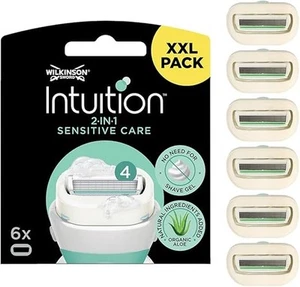 Wilkinson Sword Intuition Sensitive Care Rasierklingen für Damen Rasierer, 6*** - Bild 1 von 3