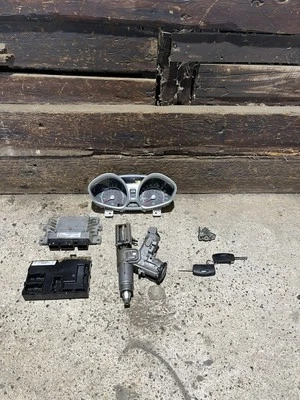 FORD FIESTA MK7 ECU KIT CHAVE CONJUNTO DE TRAVA 8V51-15K600-EH 1.25L GASOLINA 2008-2012 - Imagem 1 de 4