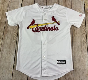 Camiseta deportiva St Louis Cardinals Majestic #50 Wainwright talla juvenil mediana base fresca - Imagen 1 de 9