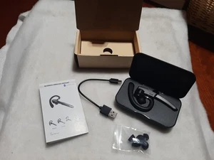 ICOMTOFIT Bluetooth Noise Canceling Earpiece - Black - Photo 1 sur 5