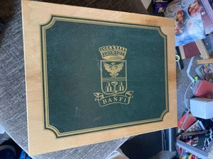 Banfi Wooden Logo Crate 28 X 35 Inches Depth 11 Inches - Picture 1 of 4