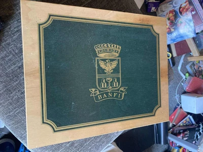 Banfi Wooden Logo Crate 28 X 35 Inches Depth 11 Inches - Image 1 of 4