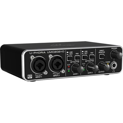 Behringer U-PHORIA UMC202HD - USB 2.0音频接口 — 第 1/4 张图片