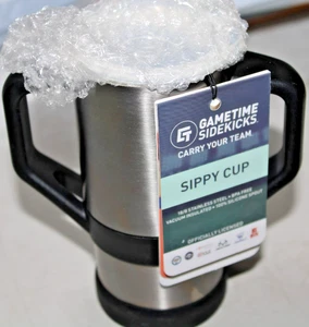 Stainless Steel Alabama Crimson Tide Insulated Sippy Cup 'Future Alumni' - Picture 1 of 7