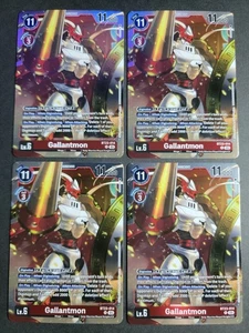 Gallantmon (X4) BT23-014 Rare Digimon Hackers' Slumber - Picture 1 of 2