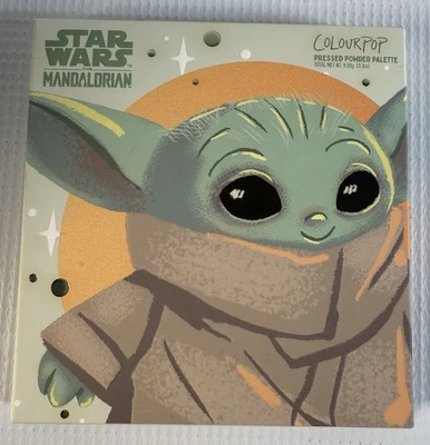 NEW Colourpop x Star Wars The Mandalorian THE CHILD 9-Pan Eyeshadow Palette - Image 1 of 4