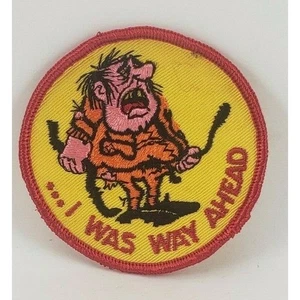 ...I WAS WAY AHEAD 1960/70s Patch Skiing Poor Loser Poor Sport Cry Baby Award - Picture 1 of 1
