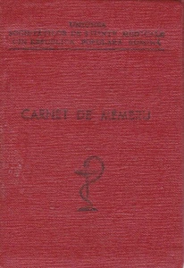 Romania, 1963, Union of Medical Science Societies Member Card - Revenues - Picture 1 of 7