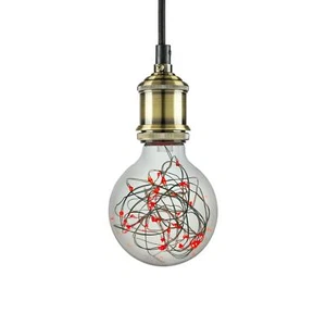 Sunlite G25 Globe Bulb, 30 Red LED Fairy Lights, Medium (E26) Base - Picture 1 of 1