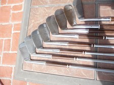 ANTIQUE FULL SET OF PROFESSIONAL IRONS 2-8,PUTTER