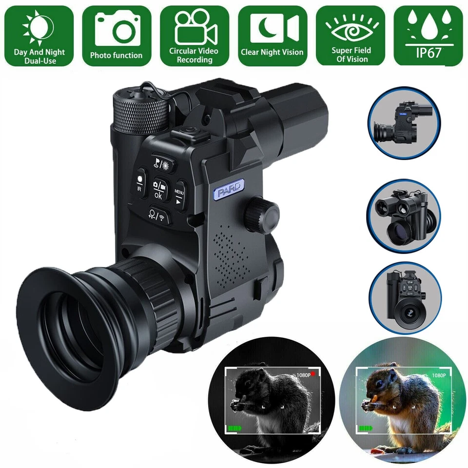 PARD NV007SP-LRF 940nm Night Vision Scope Clip-on - Image 1 of 4