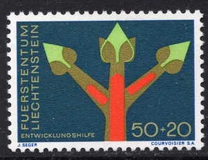 2167 - Liechtenstein 1967 - Foreign Aid - MNH - Picture 1 of 2