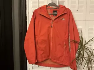 Ladies Orange North Face Hyvent Jacket, Medium - Picture 1 of 11