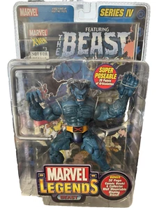 2003 Marvel Legends Beast X-Men Series IV Toy Biz Series NIB NEW SEALED ML7 - Picture 1 of 9