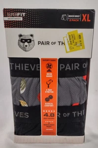 Pack de 2 calzoncillos boxer Thieves XLarge, SuperFit, Mesh Magic - Imagen 1 de 3