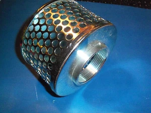 NEW HONDA STEEL WATER PUMP TRASH SCREEN / STRAINER 6"X4" 2 5/8" HOLE OEM - Picture 1 of 1