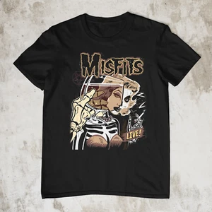 MISFITS - Full size Shirt Gift Present Black Shirt E228 - Picture 1 of 3