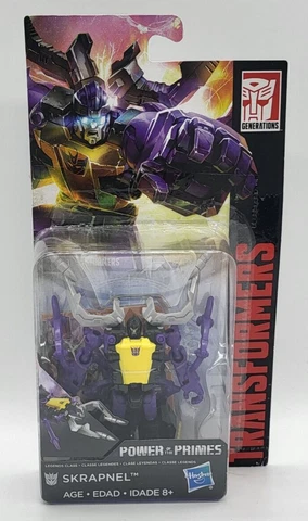 Transformers Power of the Primes Skrapnel Legends Class Cover