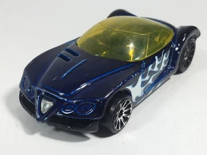 Hot Wheels Golden Arrow Car Multipacks Dark Blue Flames Yellow Tint 2012 China - Picture 1 of 6