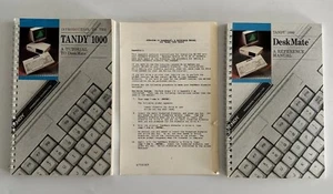 1984 - Tandy 1000 - Tutorial & Deskmate Reference Manual Spiral - Picture 1 of 8