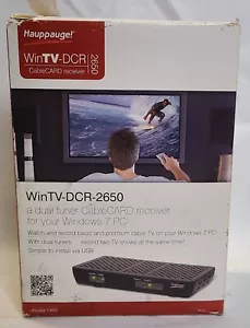 Hauppauge | WinTV-DCR-2650 | Dual Tuner CableCARD Receiver - Picture 1 of 8