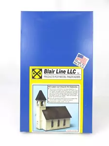 Blair Line #169 HO Scale Laser-cut Wood Frame Church Kit NIB - Picture 1 of 3