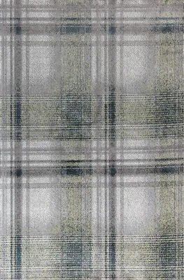 Alfombra de área artesanal a cuadros America Jada Jd50b Foto 1 de 4