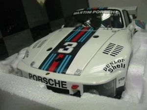 WOW EXTREMELY RARE Porsche 935 Turbo Martini 3 Schurti Dijon 1976 1:18 Exoto-934 - Picture 1 of 3