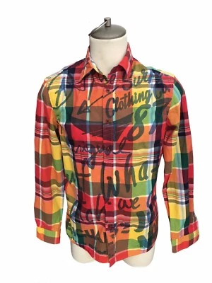 DESIGUAL Camisa Informal Hombre Talla PEQUEÑA S Cuadros PAISLEY Foto 1 de 4