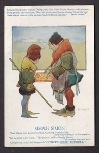 Werbung PRICE'S Hofstrauß Seife .. Einfache Siimon um 1900 Original Postkarte - Bild 1 von 2