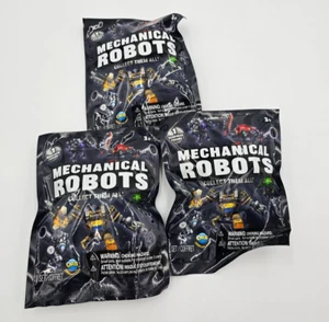MECHANICAL ROBOTS FIGURE BLIND BAG x3 SEALED - Picture 1 of 3