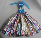 Barbie+Label+STARLIGHT+CAROUSEL+Striped+Party+Dress+K%2AB+KB+Toys+1990s+Doll+Gown