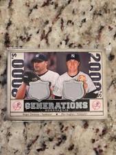 2008 SP Legendary Cuts Generations Dual Memorabilia Roger Clemens Phil Hughes