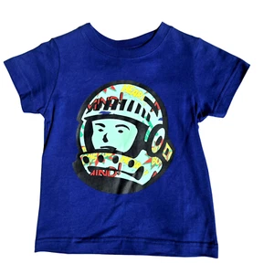 Billionaire Boys Club Kids BB Comic Helmet SS Tee SIZE 4T MSRP $40 - Picture 1 of 3