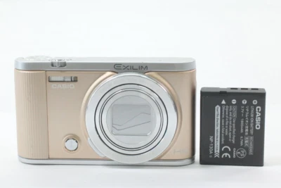Casio EXILIM EX-ZR1800 Gold 16.1 MP Digital Camera English Language From Japan - Image 1 of 4