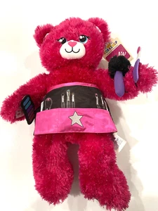 Barbie Build -A- Bear 2018 Stofftier Plüsch mit Zubehör Beauty Makeup - Bild 1 von 11