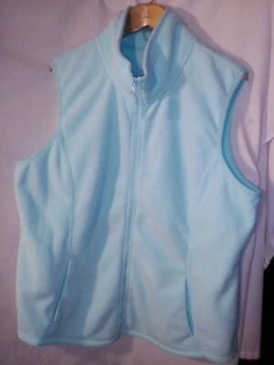 Made For Life Women's XLarge Fleece Vest Seafoam Green Soft Comfortable Outdoors - Image 1 of 4