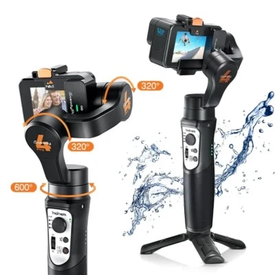 Hohem iSteady Pro 4 3-Axis Gimbal Stabilizer for DJI OSMO GoPro 13/12/11/9/8/7/6 - Image 1 of 4