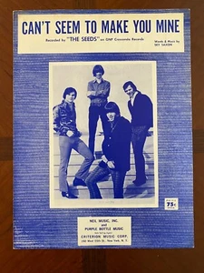 Seeds Can’t Seem to Make You Mine sheet music - Picture 1 of 3