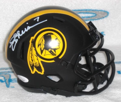 JOE THEISMANN SIGNED WASHINGTON REDSKINS RIDDELL ECLIPSE MINI HELMET J.S.A. Cert - Image 1 of 4