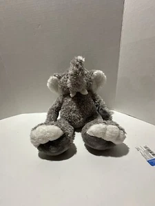 JC Penny Chosun Elefant 15 Zoll Plüschtier Stofftier Spielzeug grau große Füße - Bild 1 von 6