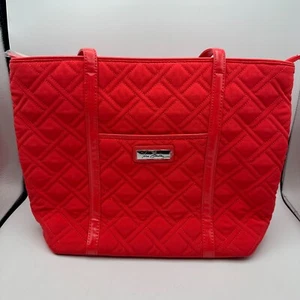 Vera Bradley Canyon Sunset Pattern Leather Trimmed Vera Tote NWT - Picture 1 of 7
