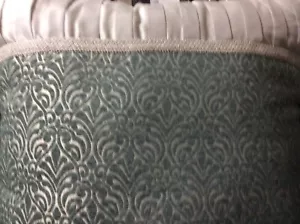 Croscill Gabrijel Euro Pillow Sham Slate Blue 26"x 26" Square European - Picture 1 of 7