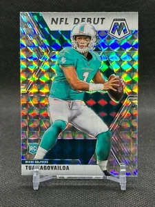 Tua Tagovailoa Mosaic 2020 #262 RC Rookie SILVER MOSAIC PRIZM - Picture 1 of 2