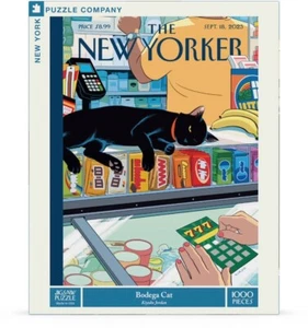 Bodega Cat – 1000 Pc Puzzle ~ The New Yorker Puzzle Company - Picture 1 of 3